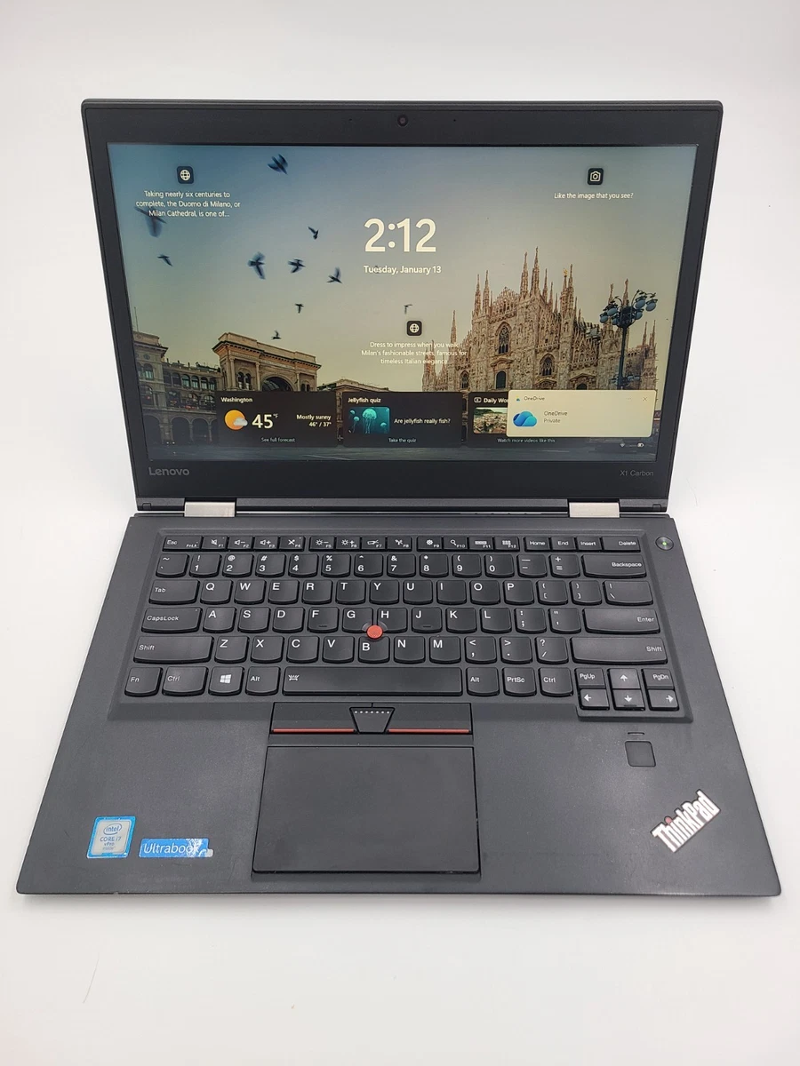 Lenovo Intel Core i7 6th Gen. PC Laptops & Netbooks 256 GB SSD