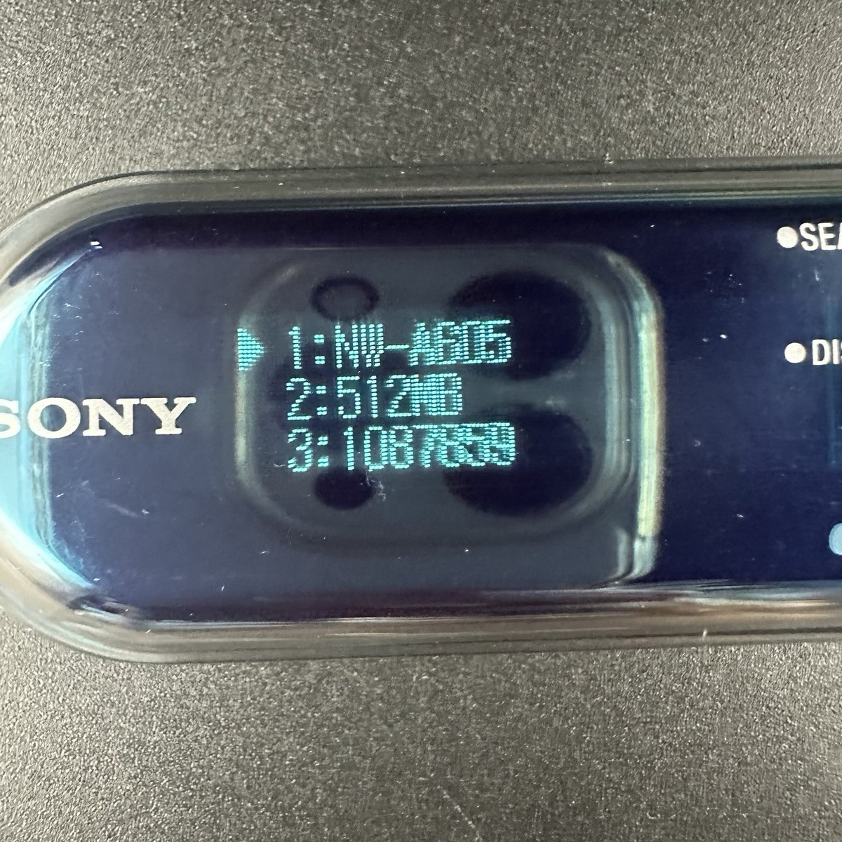 Sony NW-A605 Walkman MP3 Player 512MB Blue Fully Tested Working | eBay
