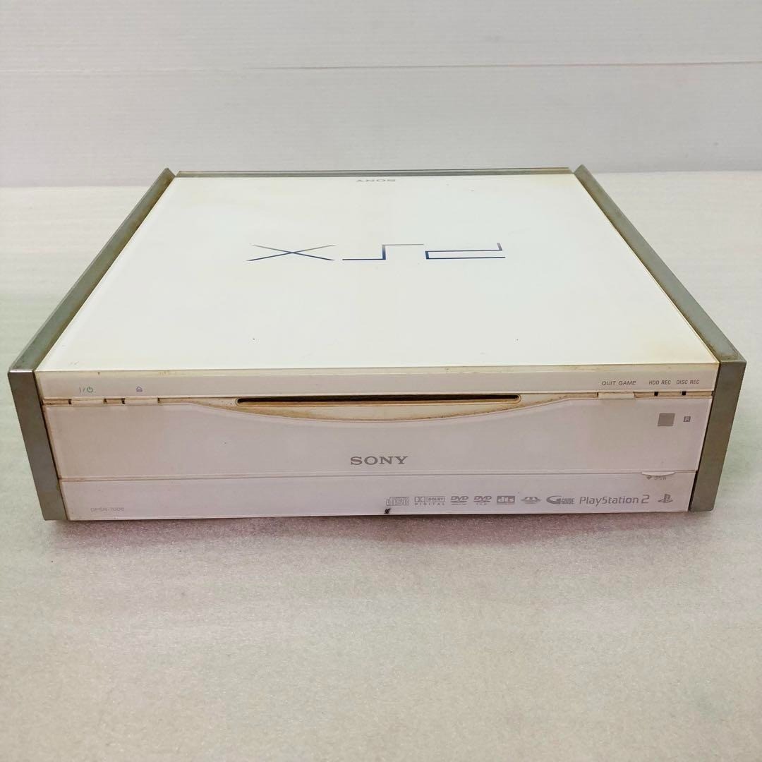 Sony PSX DESR 7000 White Console HDD DVD Recorder PlayStation 2