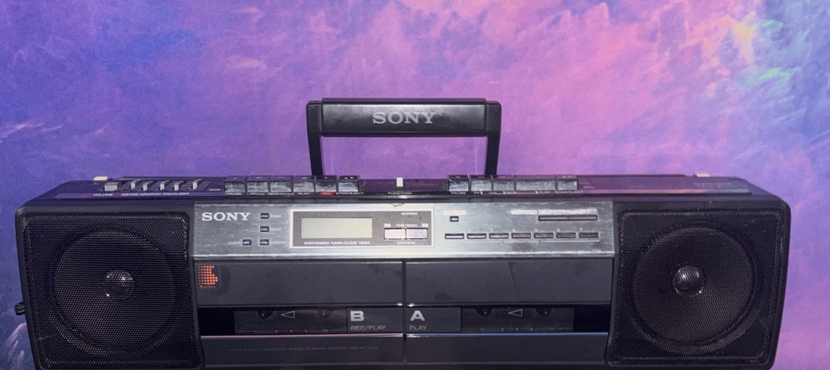 SONY CFS-W501 ラジオ・カセットプレーヤー Vintage Sony Sound Rider