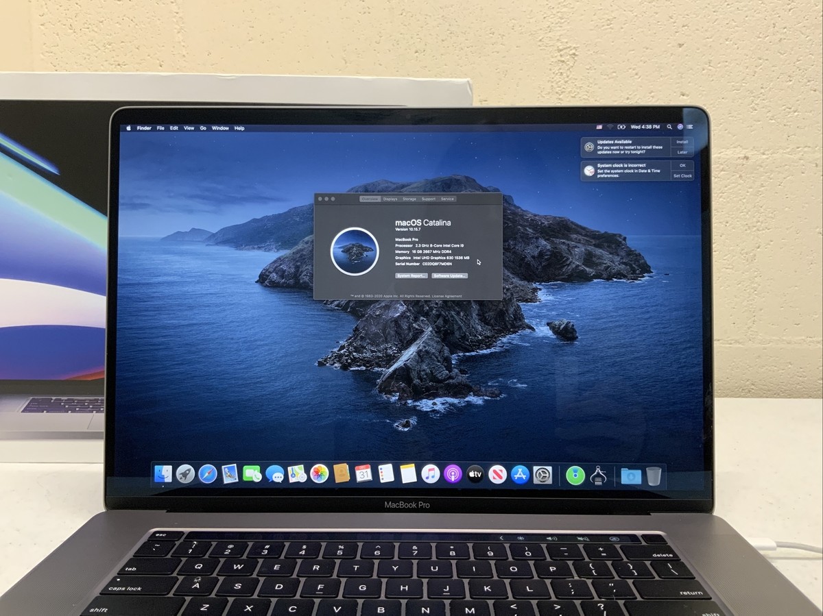 APPLE MACBOOK PRO 16-IN CORE I9 2.3ghz 16GB RAM MVVK2LL/A 1TB