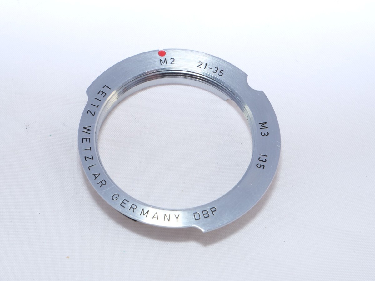 Vintage Leica M-mount ADAPTER Leica M2 /21-35 lens. Leica M3 /135