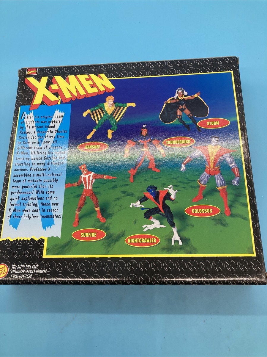 VINTAGE Toy Biz 1998 Marvel Legends Giant-Size X-Men Box Set of 6