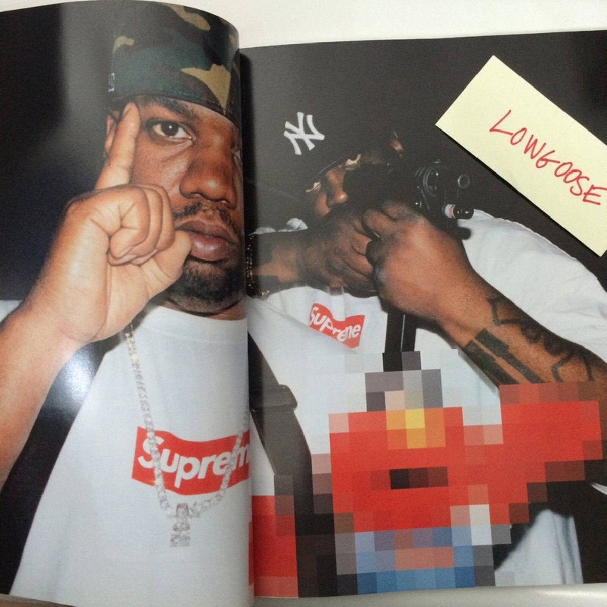 Supreme Book Vol 1 2005 Magazine Look Book w/ Box Logo Stickers