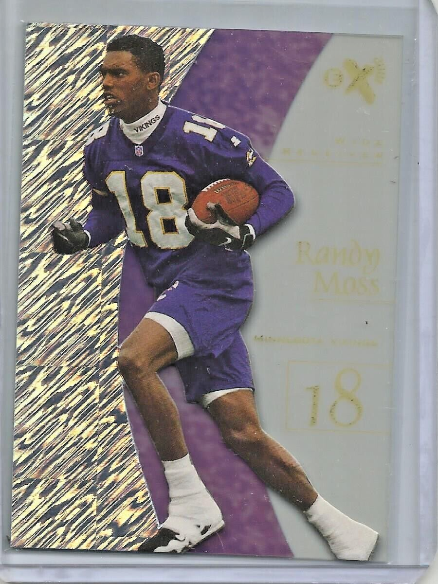 Randy Moss 1998 Skybox EX 2000 Rookie (#55) | eBay