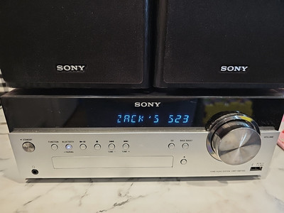 Sony CMT-SBT100 Bluetooth Micro Music System - Black/Gray | eBay