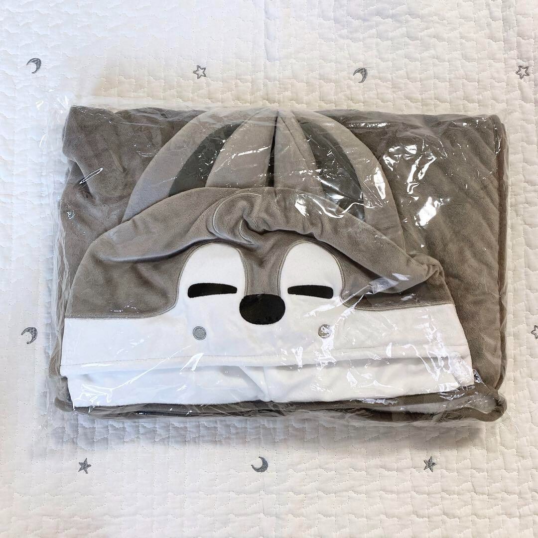 Stray Kids Xmas POPUP STORE 2023 bang chan Wolf Chan Blanket | eBay