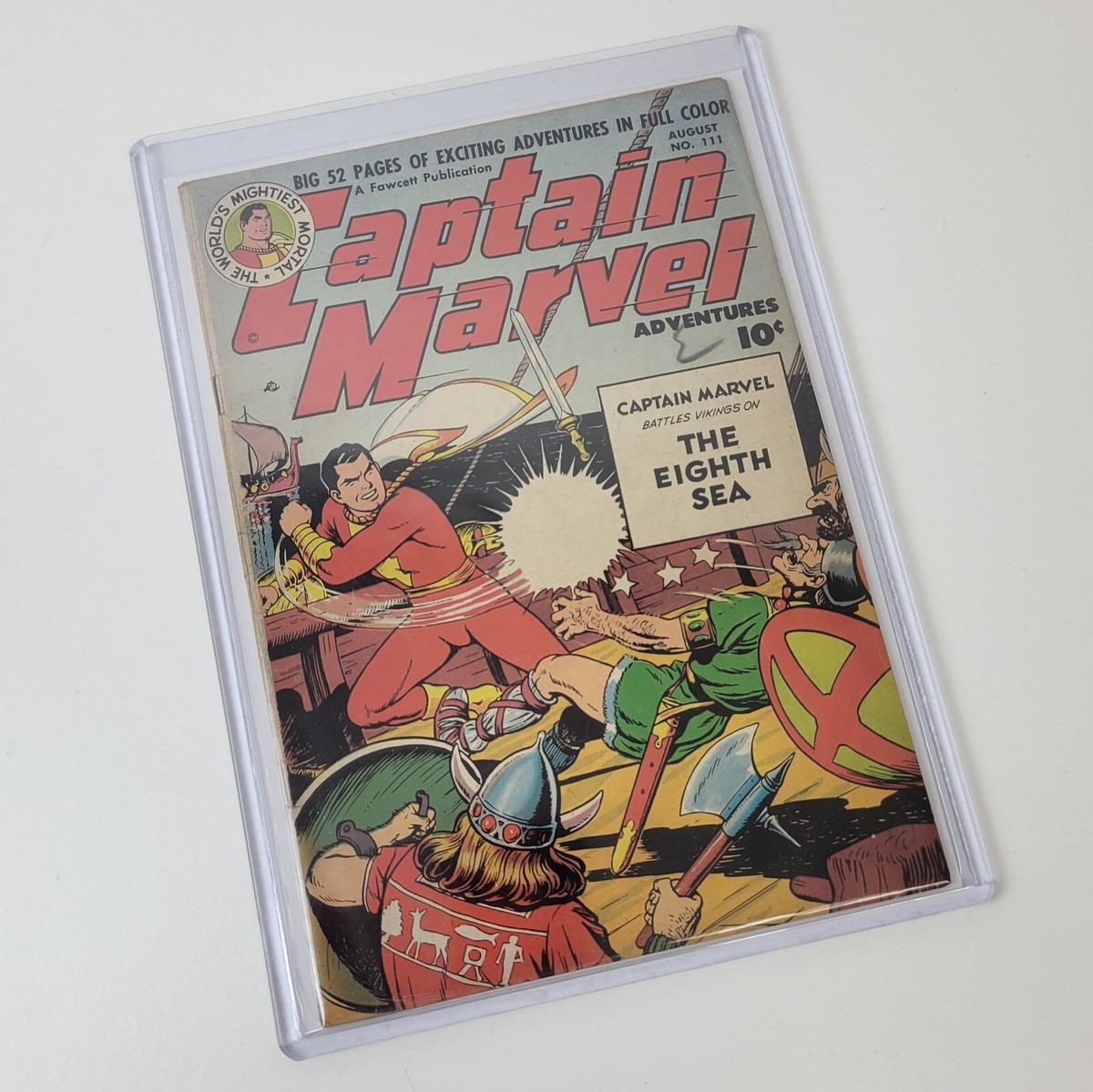 Captain Marvel Adventures #111 Golden Age Shazam (1950, Fawcett