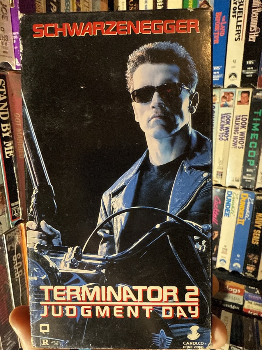 Terminator 2 1991 VHS Rare Hard To Find Original Release