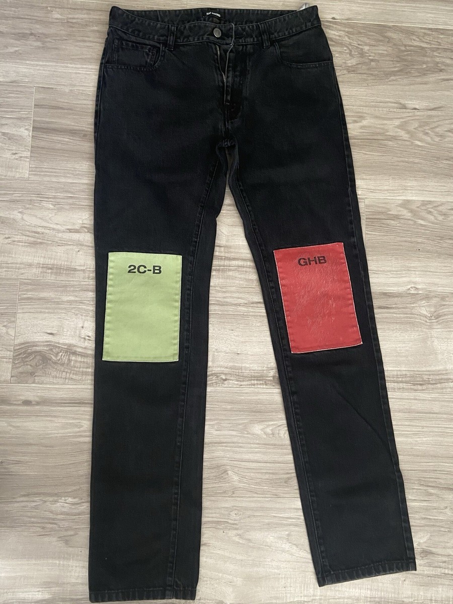 Raf Simons Drug Patch Denim Jeans | eBay