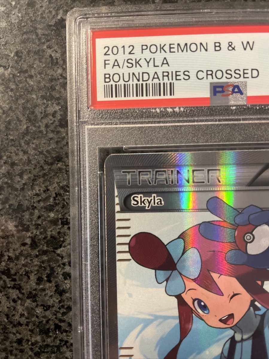 Skyla PSA 10 Full Art LOW POP 19 Pokemon 2012 Boundaries Crossed