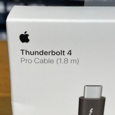 Apple Thunderbolt 4 Pro 1.8m Cable USB-C MacBook iPad iMac Sealed