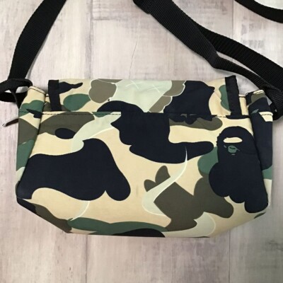 KAWS × BAPE camo bendy shoulder bag a bathing ape NIGO | eBay
