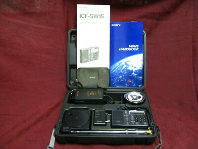 Sony ICF-SW1 Shortwave AM FM PLL Receiver Radio Portable HAS AN