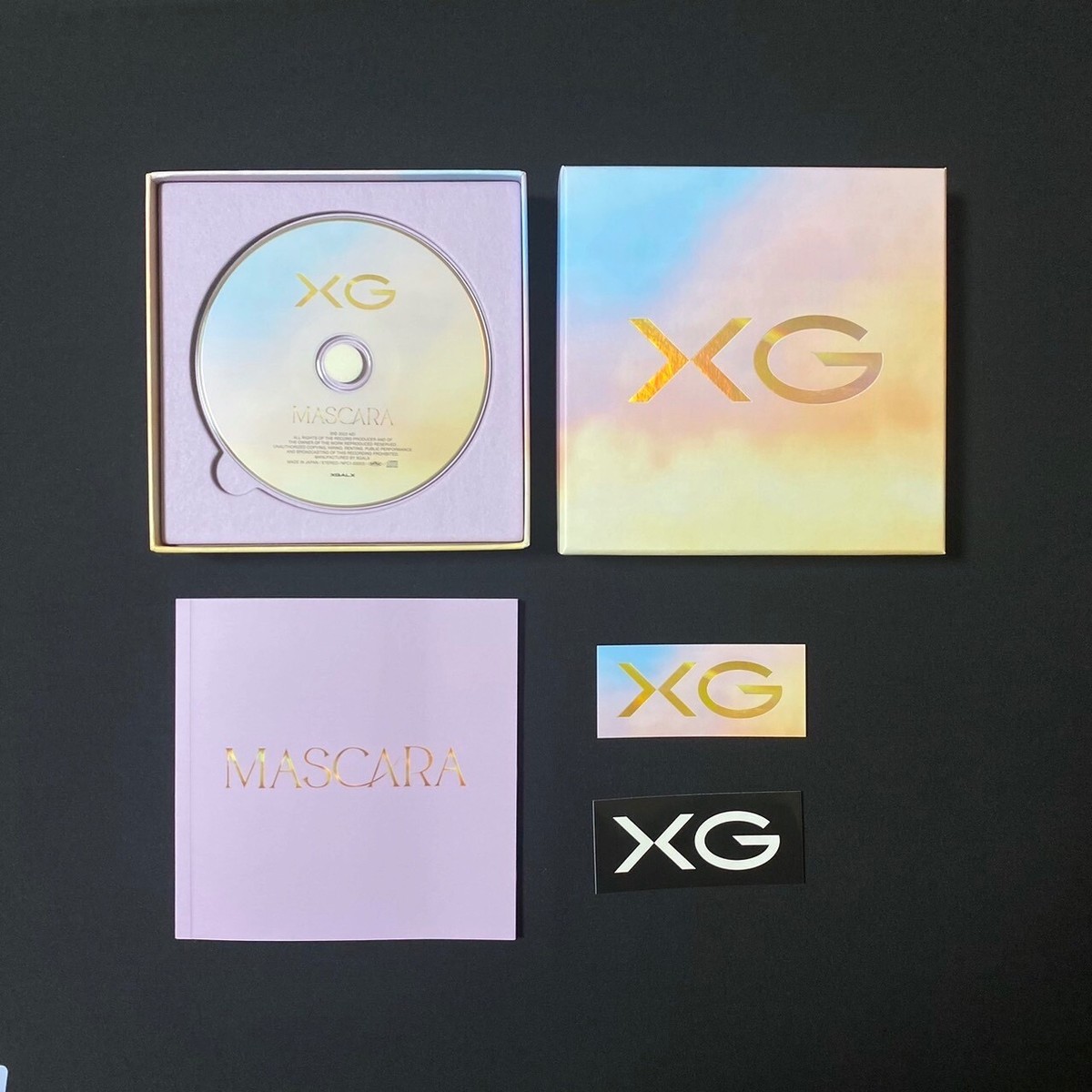 XG 2nd Single Album MASCARA CD BOX No Photo cards | eBay