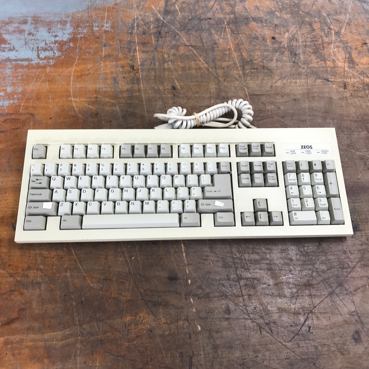 NTC KB6251 Mechanical Keyboard White Alps Switches AT 8088/80286