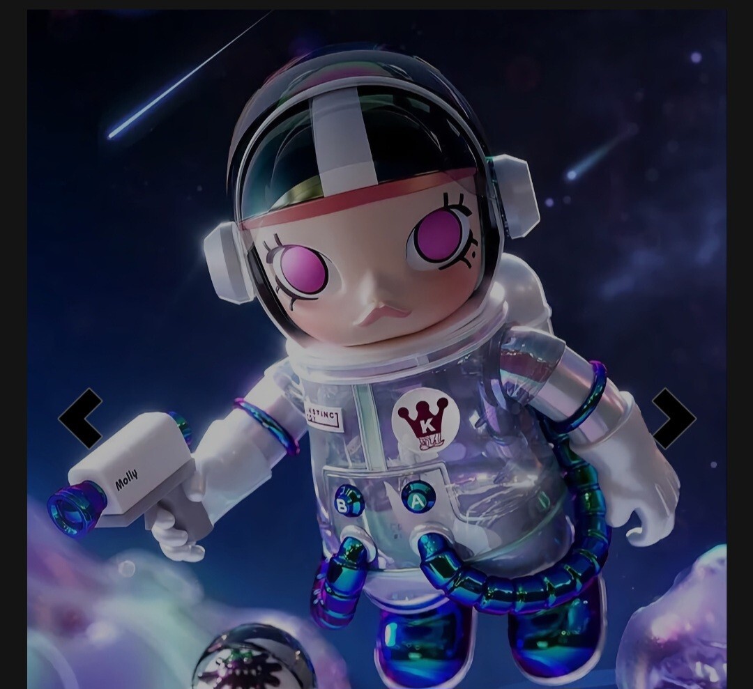 Pop Mart MEGA COLLECTION SPACE MOLLY x INSTINCTOY 1000% (LE) | eBay