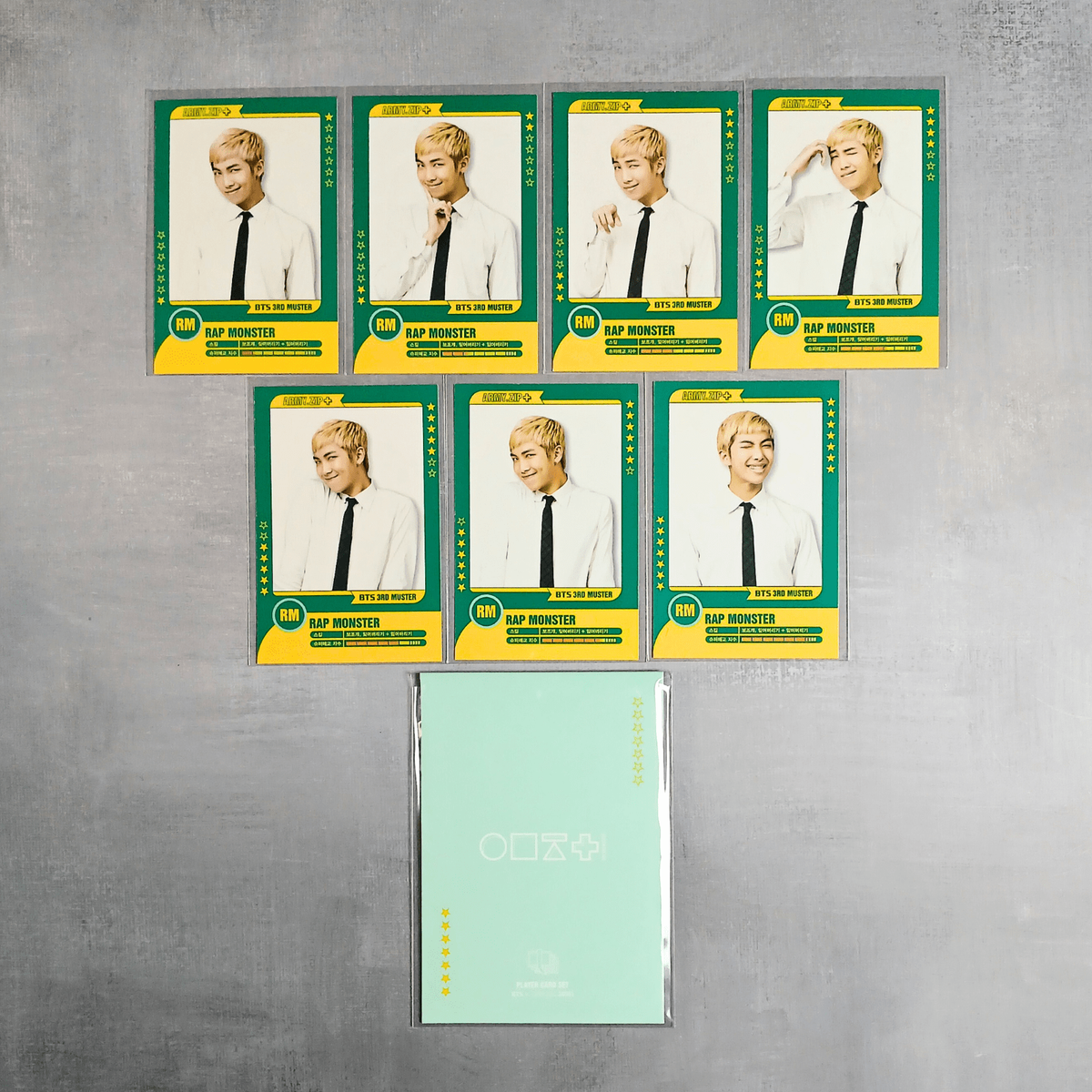 BTS 3rd Muster Seoul ARMY Zip+ Official Player Card Set - RM