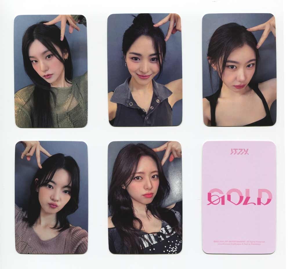ITZY - GOLD [SOUNDWAVE] PREORDER EXCLUSIVE OFFICIAL PHOTOCARD | eBay