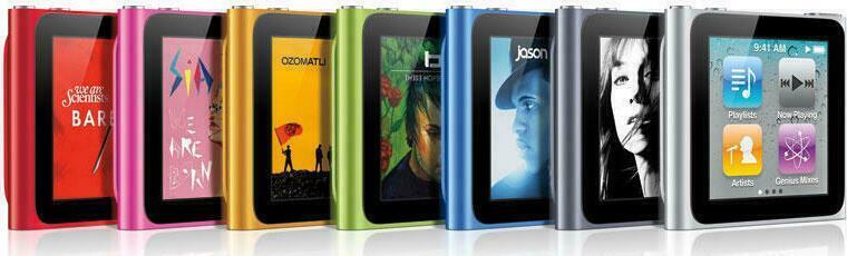 Apple iPod nano 6 6th Generation 16GB A1366 Refurbed to New