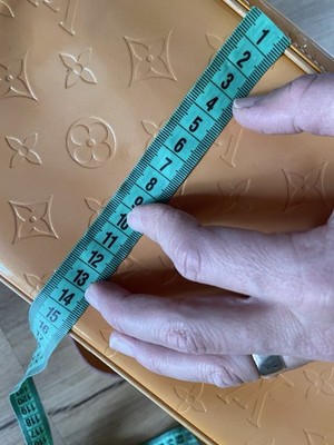 Authentic Louis Vuitton Vernis Houston Shoulder Hand Bag Yellow