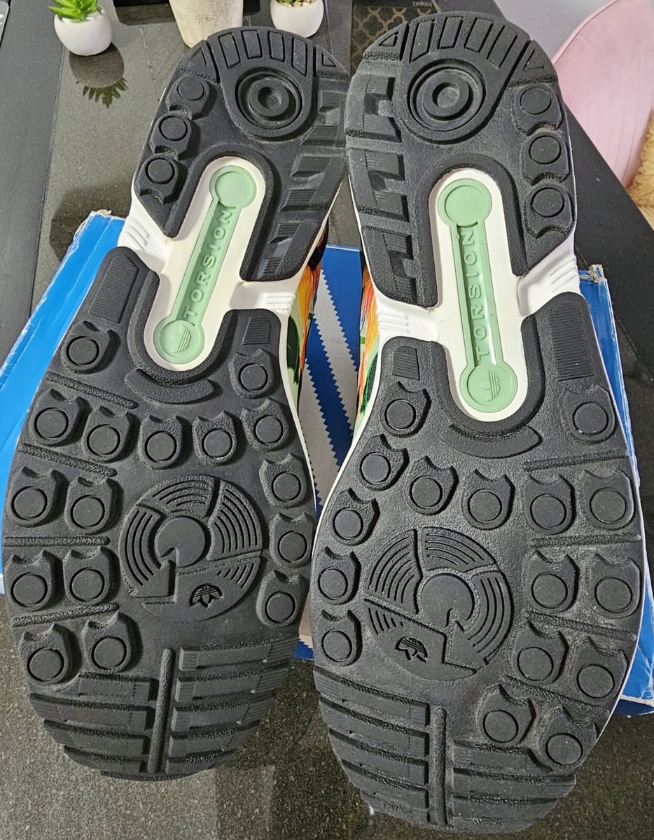 Adidas ZX Flux Torsion NPS B34468 Tropical Floral Print Athletic