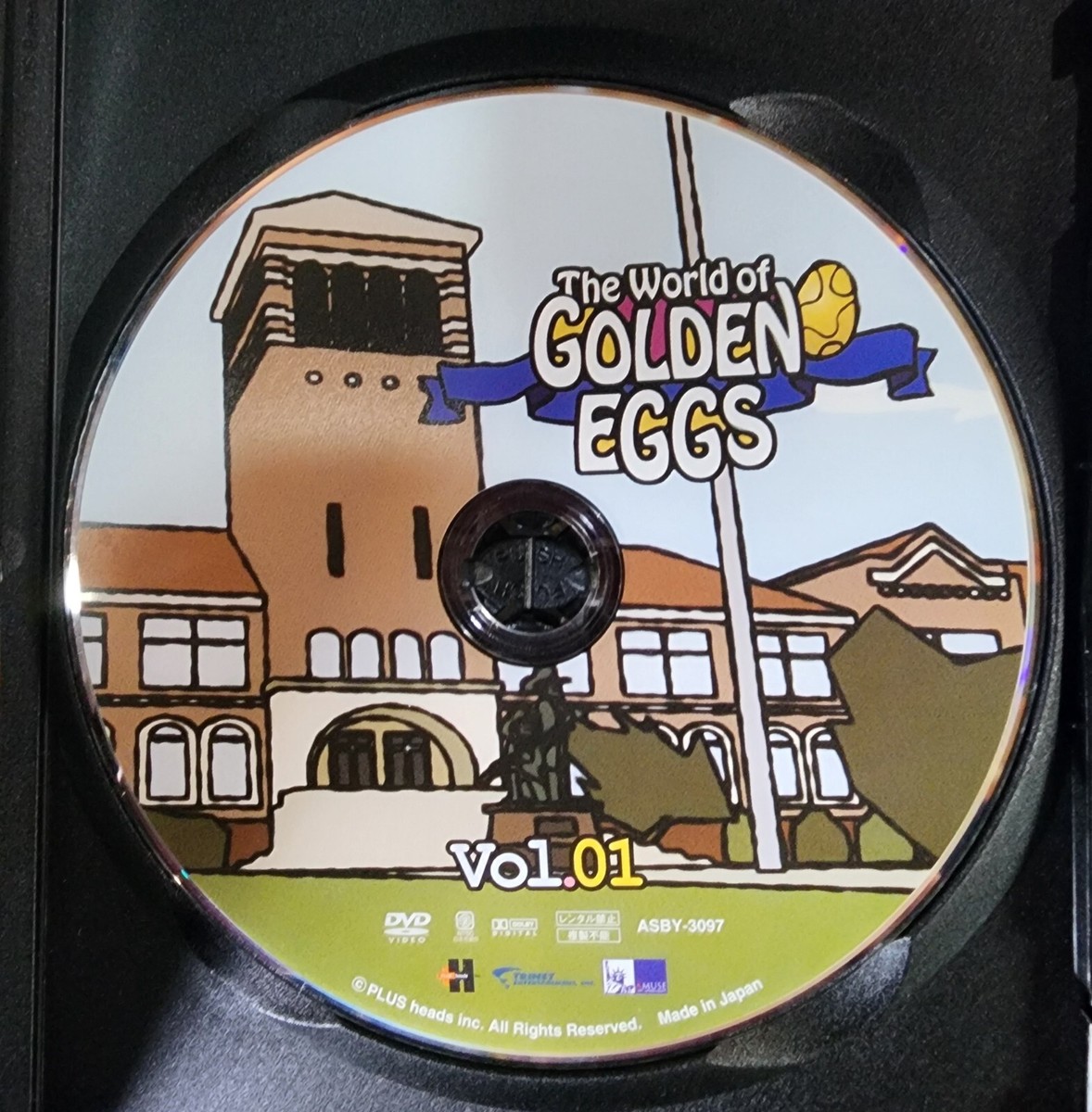 The World of Golden Eggs volume 1 RARE Japanese Import DVD