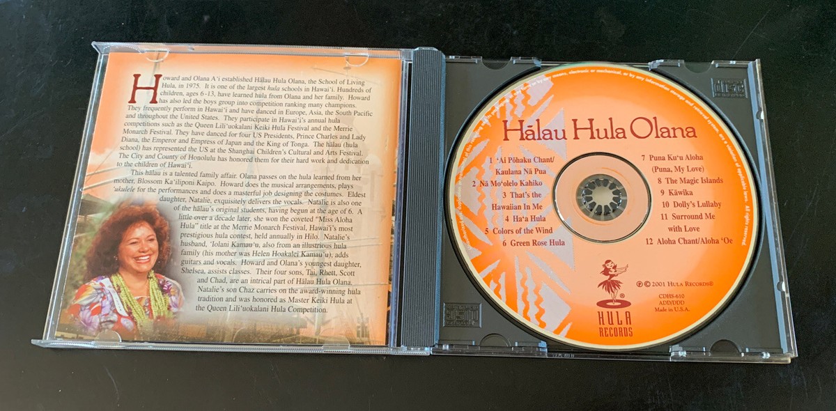 Halau Hula Olana ‎– Halau Hula Olana CD Hula Records Hawaiian 2001