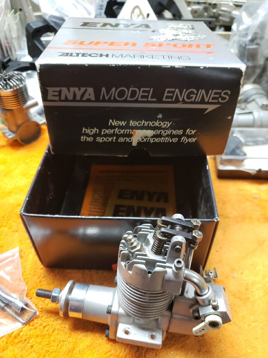 ENYA Engine - enya .35 4C Open Rocker Motor - Rare - Very Nice! | eBay