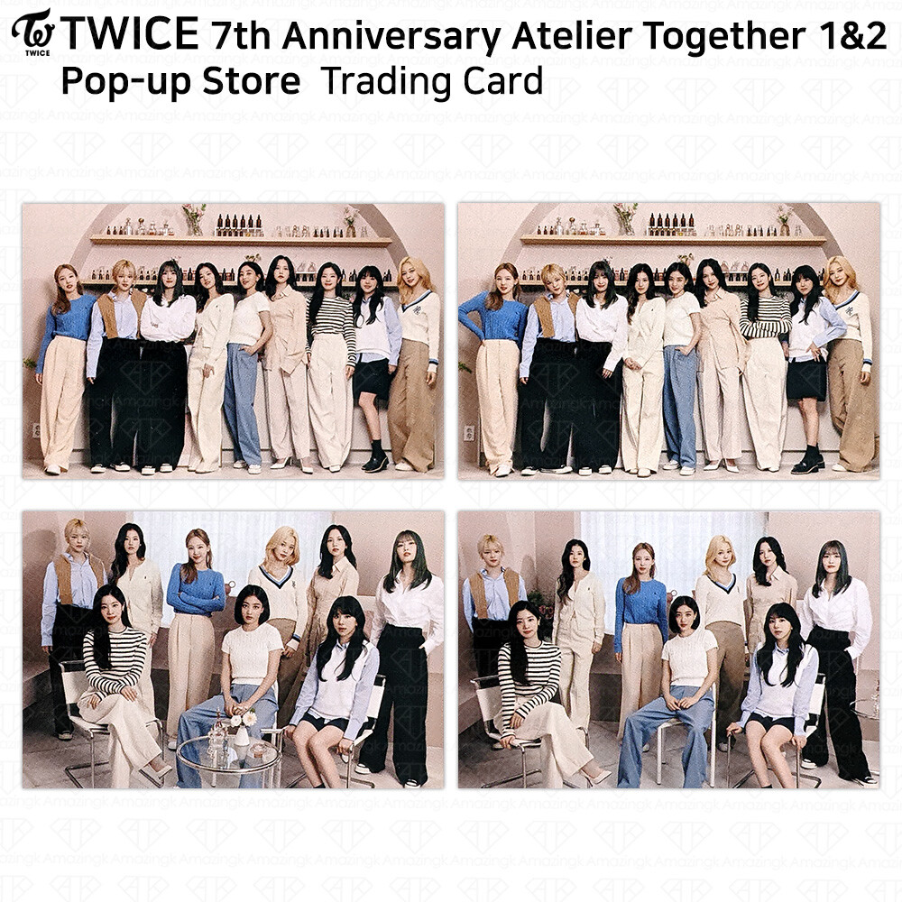 TWICE 7th Anniversary Atelier Together 1and2 Pop Up Store Trading