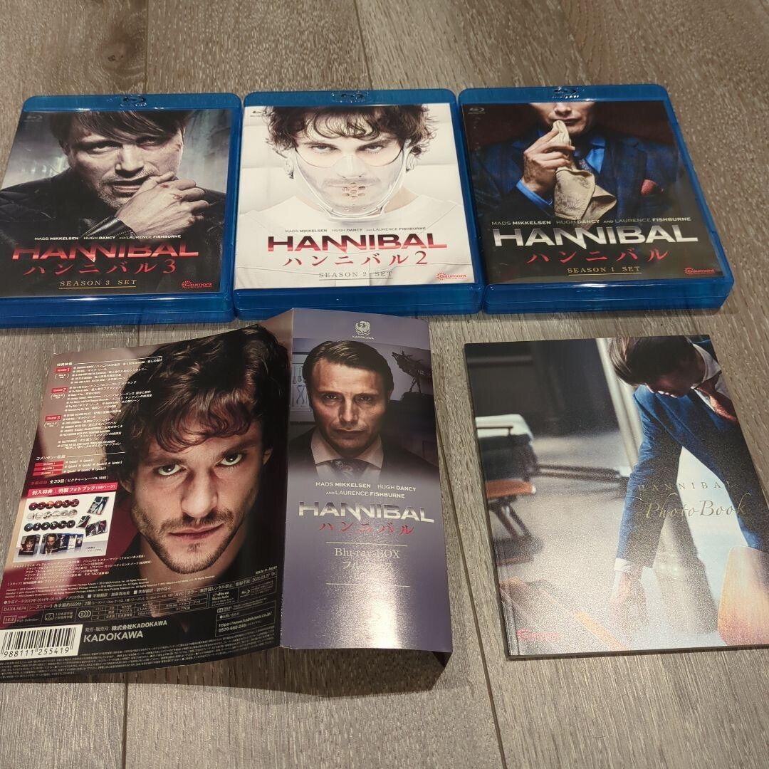 HANNIBAL Blu-ray BOX Full Course Edition 18 disc set Photo Book