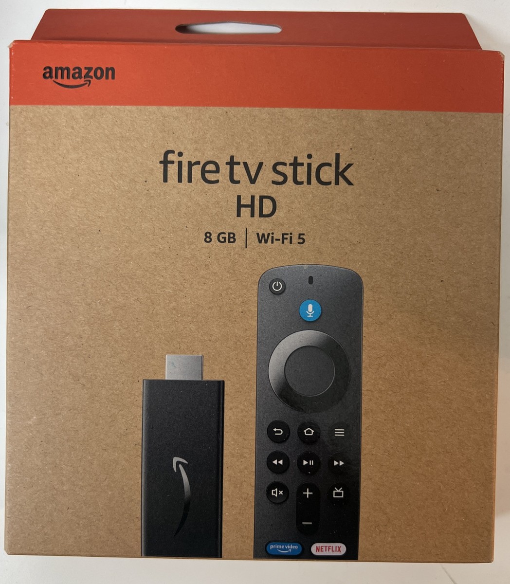 2024-2025 Amazon Fire TV Stick HD 3rd Gen 8GB w/Alexa includes TV