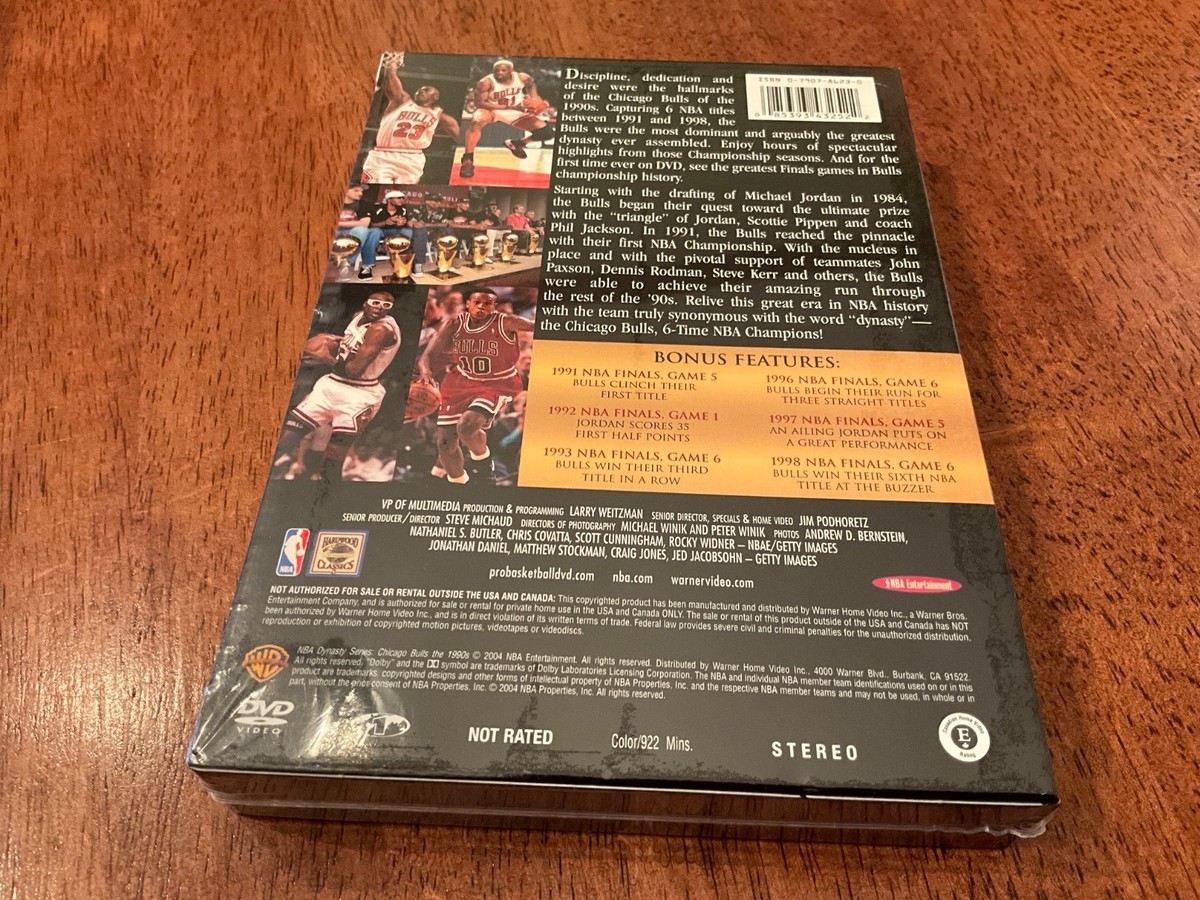 スポーツ・フィットネス CHICAGO BULLS THE 1990s NBA DVD スポーツ