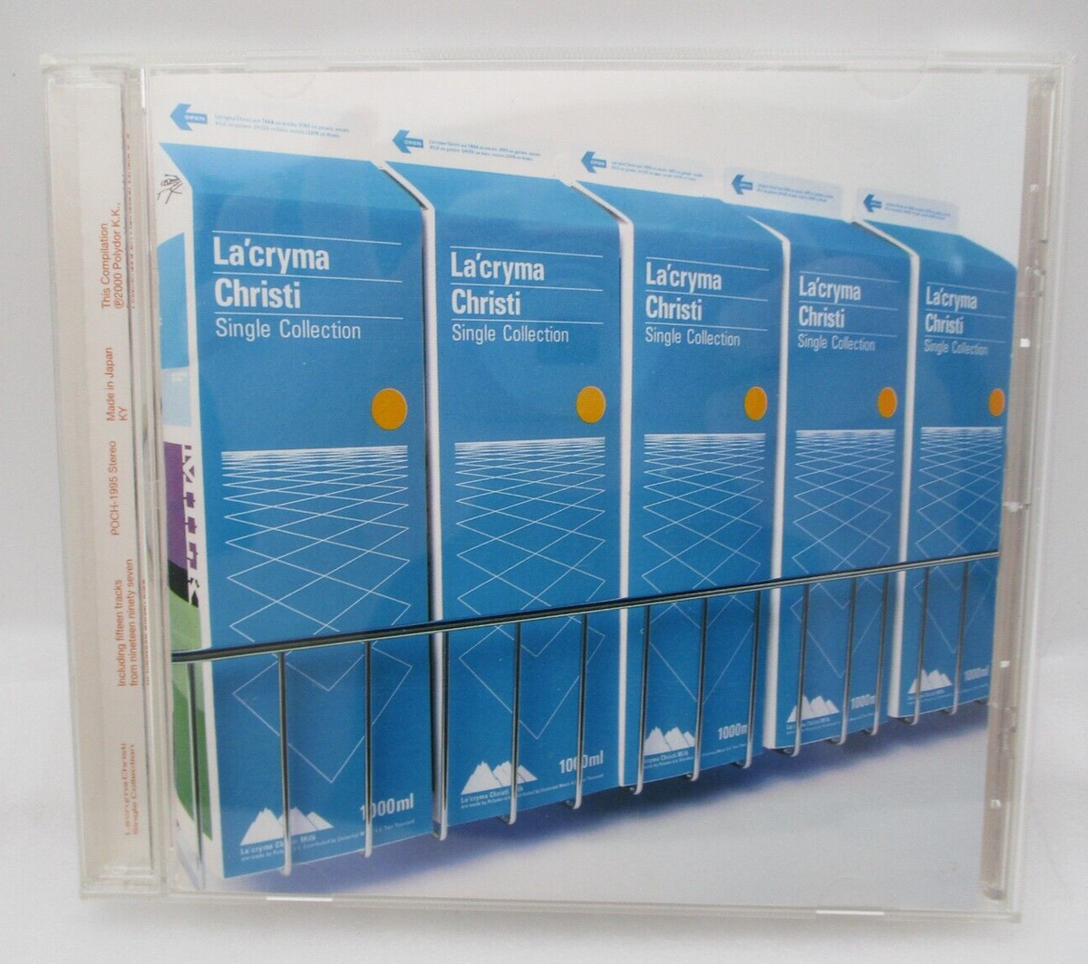 La'cryma Christi Single Collection CD Album Japan import POCH-1995