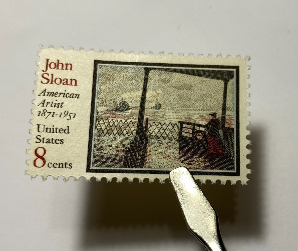 Rare - 1971 John Sloan American Artist 8 Cents Stamp Mint Never