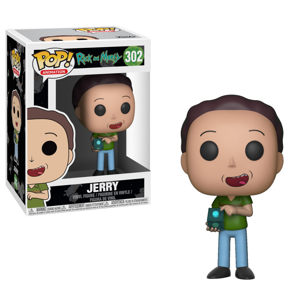 Funko Pop! Vinyl: Rick and Morty - Jerry Smith #302 889698229623| eBay