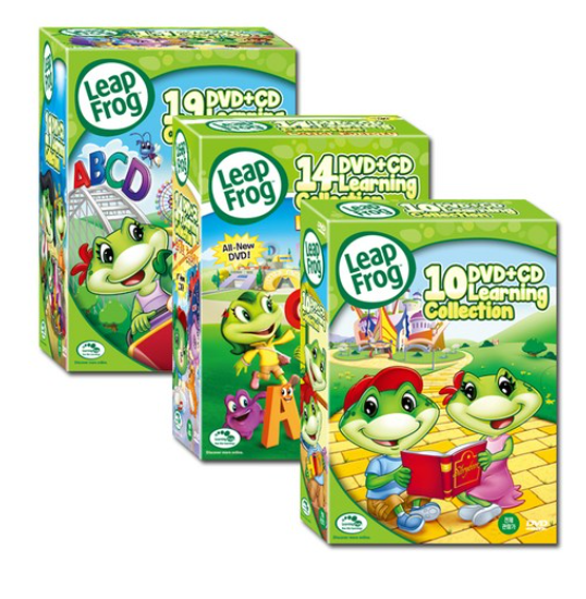 Leap Frog Season 1+2+3 DVD CD Learning Collection Set English