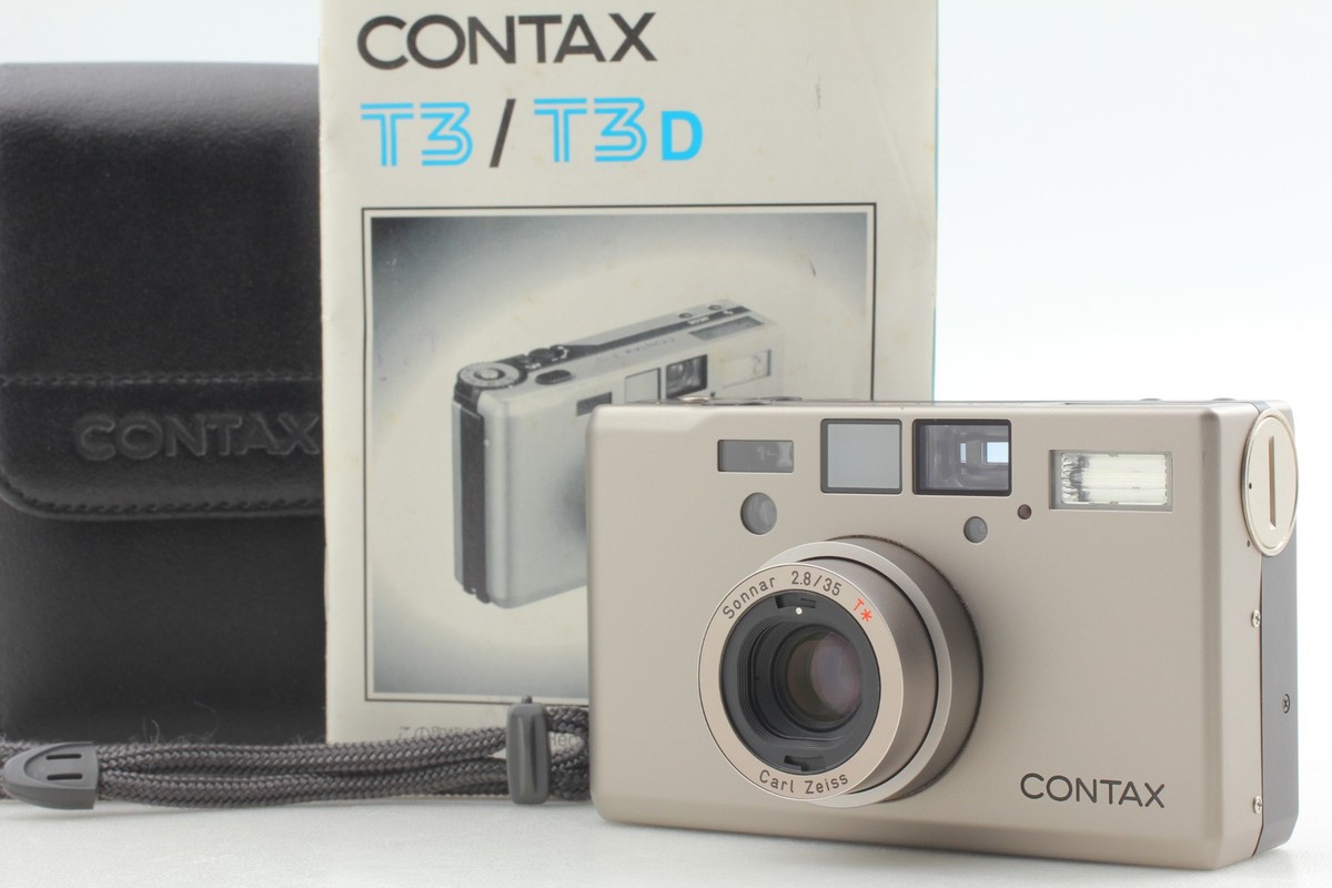 Contax T3 Point & Shoot Camera - Silver for sale online | eBay