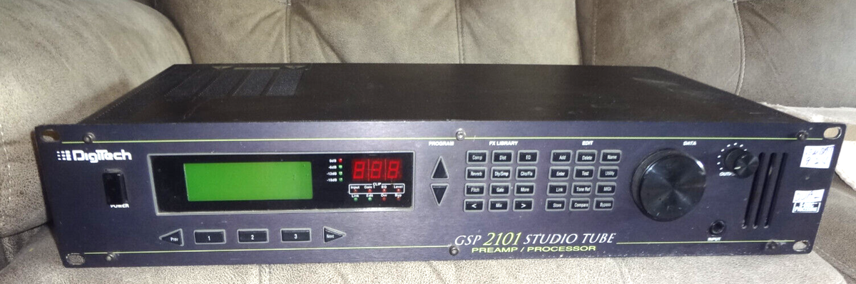 Digitech GSP-2101 Studio Tube Preamp/Multi Effects Guitar