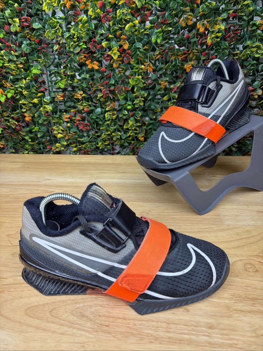 Nike Romaleos 4 Anthracite Orange for Sale | Authenticity