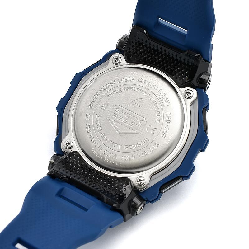 CASIO G-SHOCK GBD-200-2JF G-SQUAD Bluetooth Running Training Watch