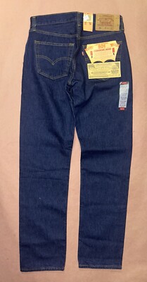 Vintage Levis 501 Pre-Shrunk, Rare Deadstock, New With Tag Jeans