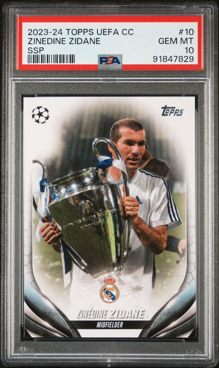 2023-24 Topps UEFA Club Competitions Real Madrid Zinedine Zidane