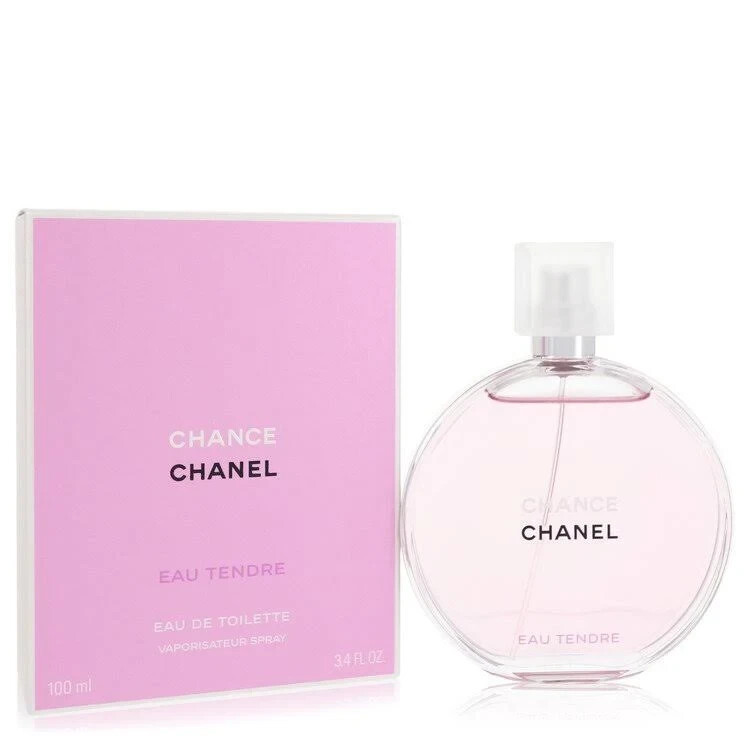 NEW ** CHANCE EAU TENDRE by Chanel Eau de Toilette EDT 3.4 oz