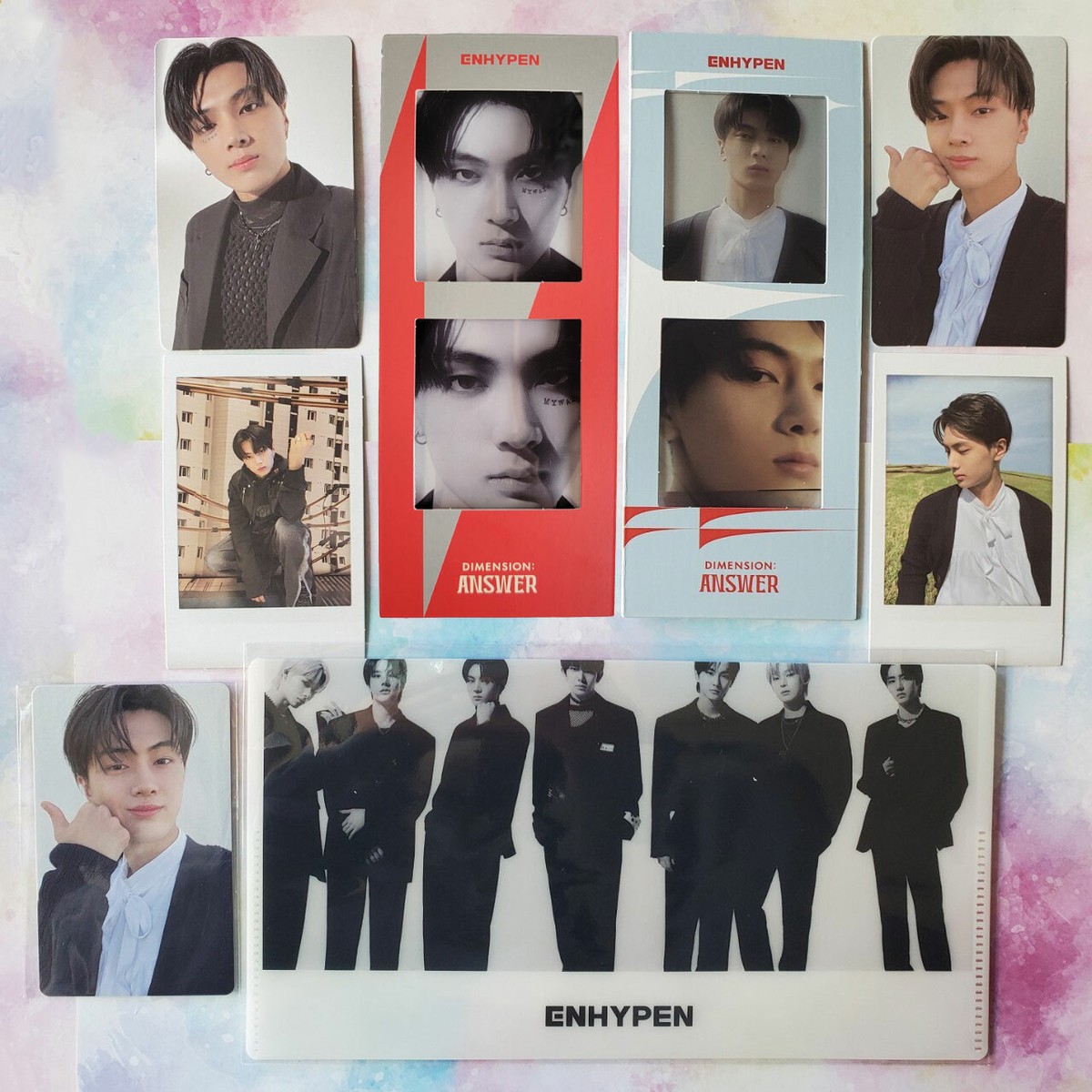 ENHYPEN JAY Photo card Album DIMENSION : ANSWER Weverse Limted to
