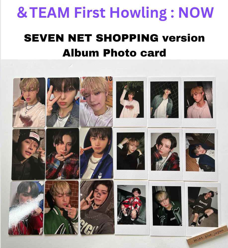 &TEAM First Howling : NOW SEVEN NET SHOPPING version Album Photo