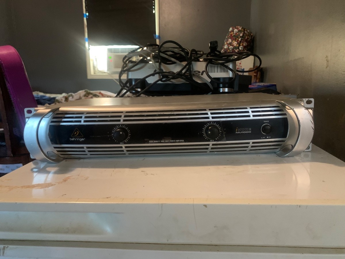 Behringer NU1000 iNuke 1000W Power Amplifier for sale online | eBay