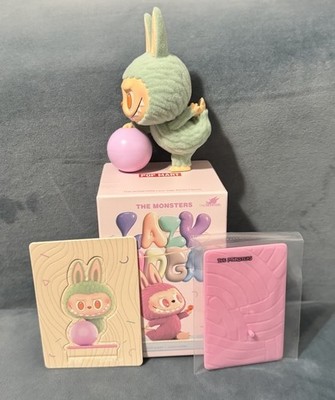 POP MART Labubu The Monsters Lazy YOGA Series Opened Blind Box