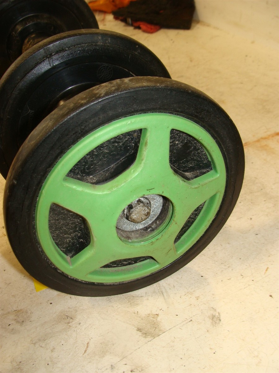 99 ARCTIC CAT Z 440 600 ZRT ZL ZR rear track axle skid idle wheels