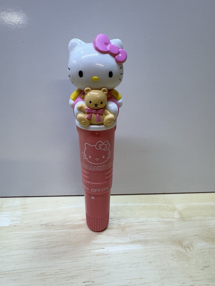 Vintage Pink Sanrio Hello Kitty Vibrator Personal Massager 1997